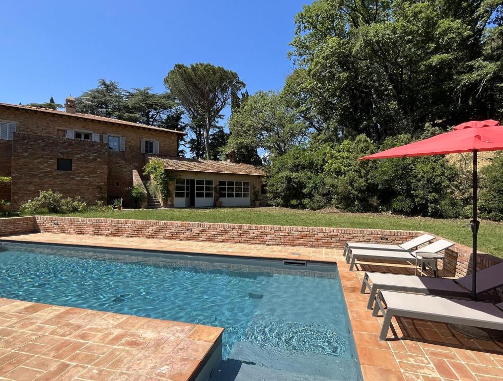 Hồ bơi trong/gần Casale Il Rondò, Private Pool, Città della Pieve