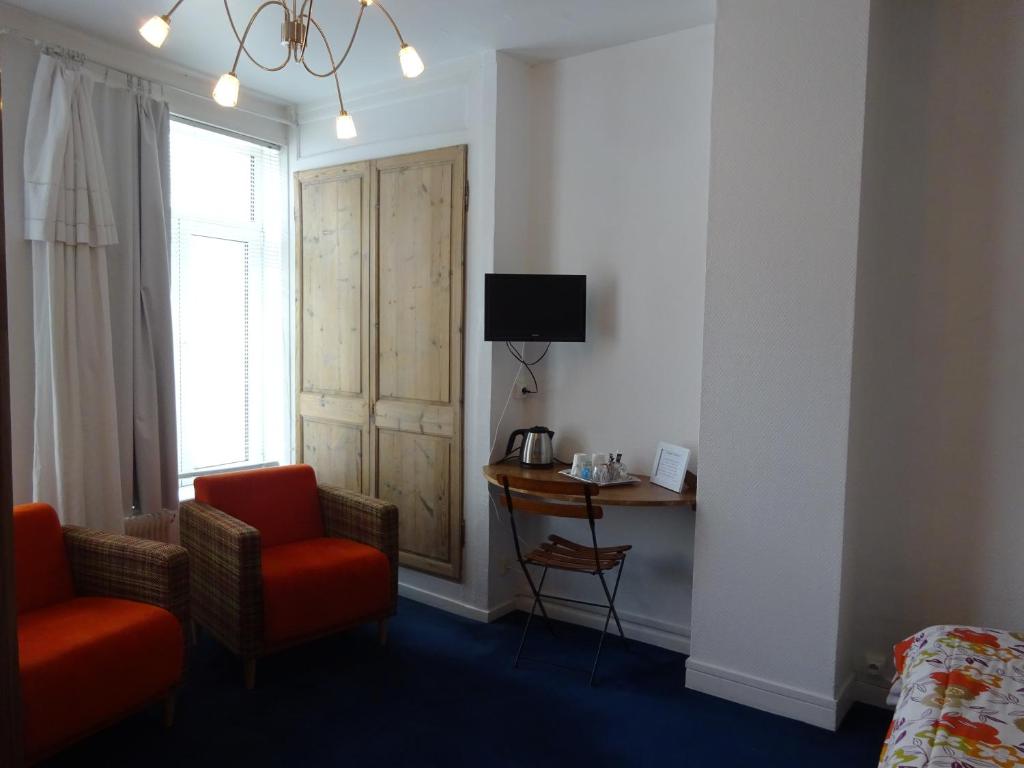 Chambres d'hôtes Les Capucins - Tweepersoonskamer