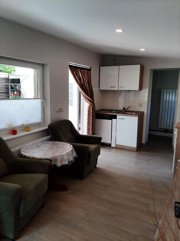 Et opholdsområde på Ferienwohnung in Röbel Müritz