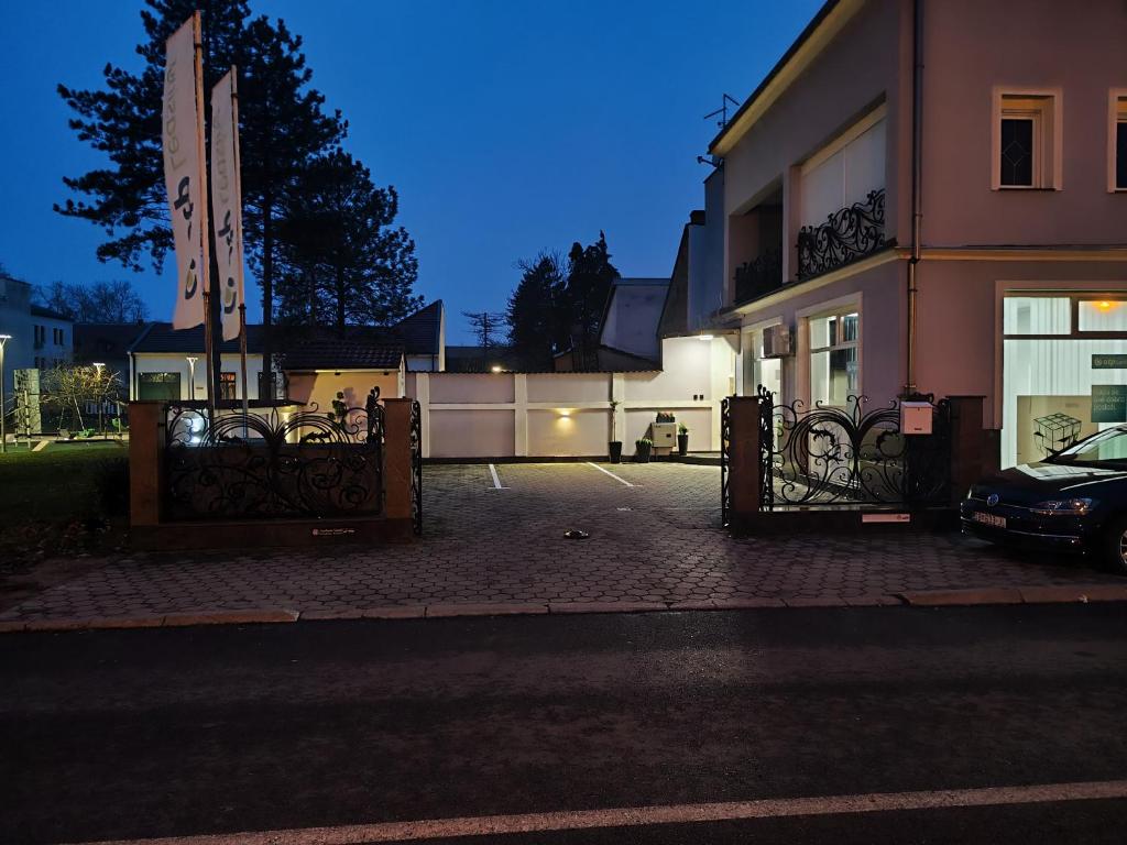 Bygningen som lejligheden ligger i