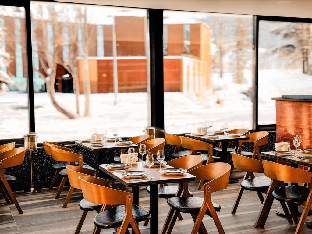 Restaurace v ubytování Mountain Sky Hotel