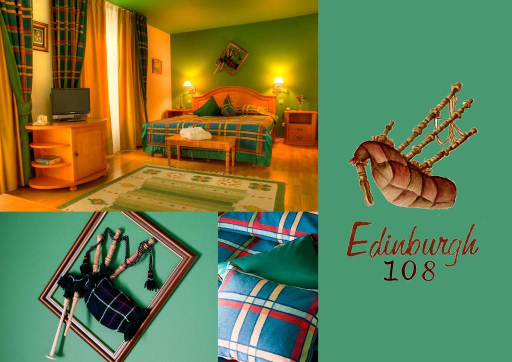 Postel nebo postele na pokoji v ubytování Hotel Henry