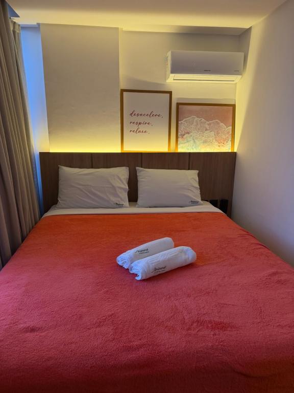 En eller flere senge i et værelse på Flat Alta Marine 411