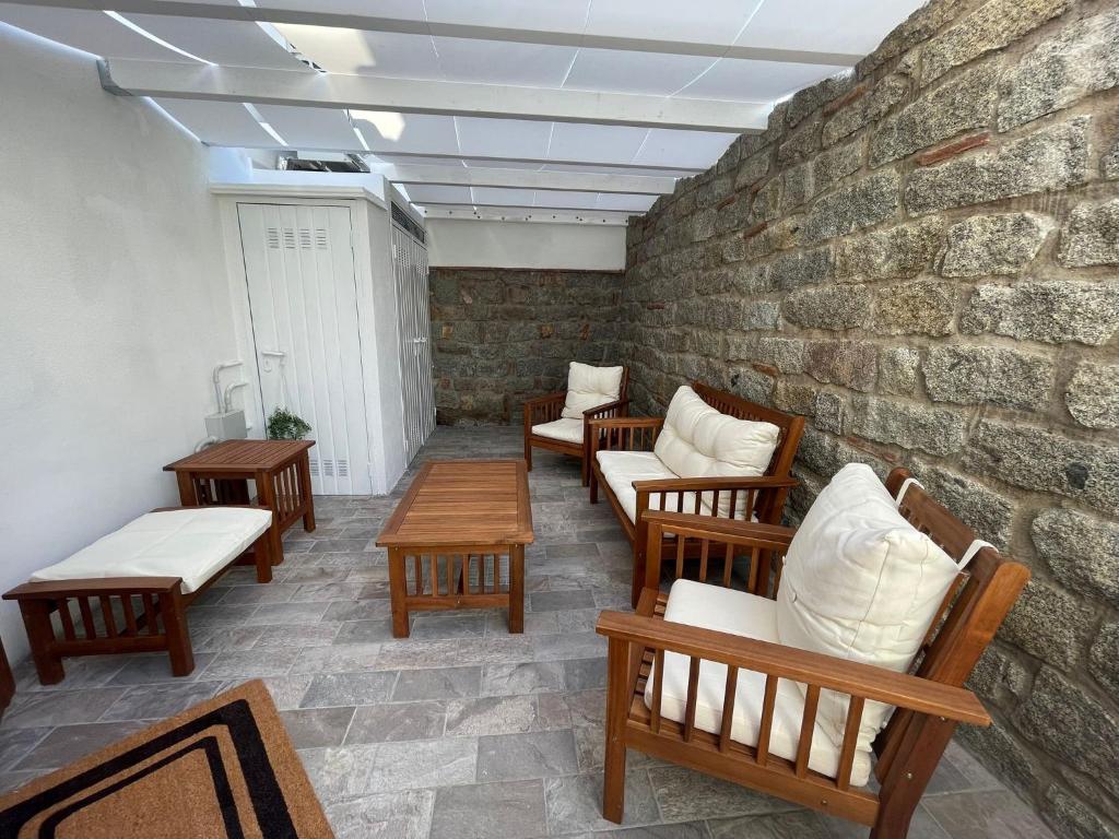 Posezení v ubytování TORTOLI STATION by SARDINIA LAB