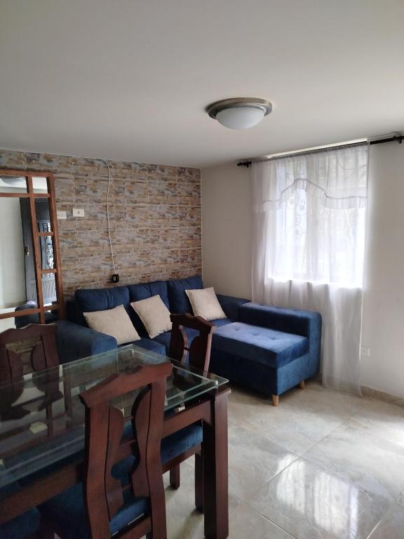 Et opholdsområde på Alojamiento en Medellin