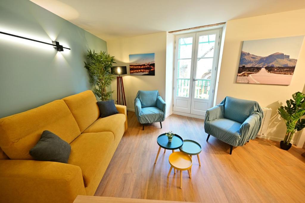 Posezení v ubytování Appartement Georgio