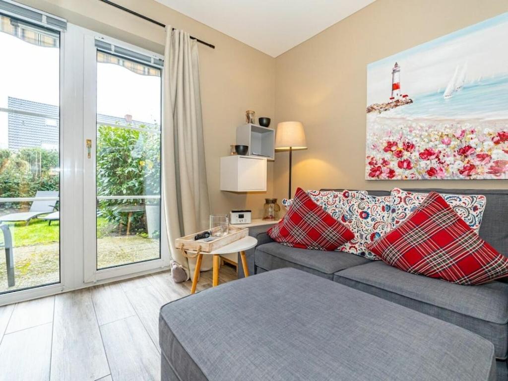 Et opholdsområde på Holiday apartment with 1 bedroom