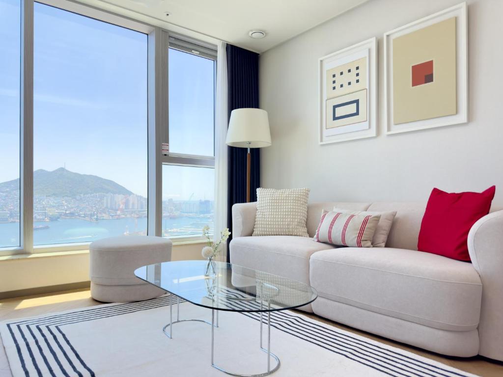 Brown Suites Busan Station - Deluxe Doppelzimmer Mit Meerblick B
