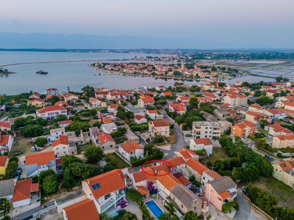 Naturlandskabet i nærheden af feriehuset