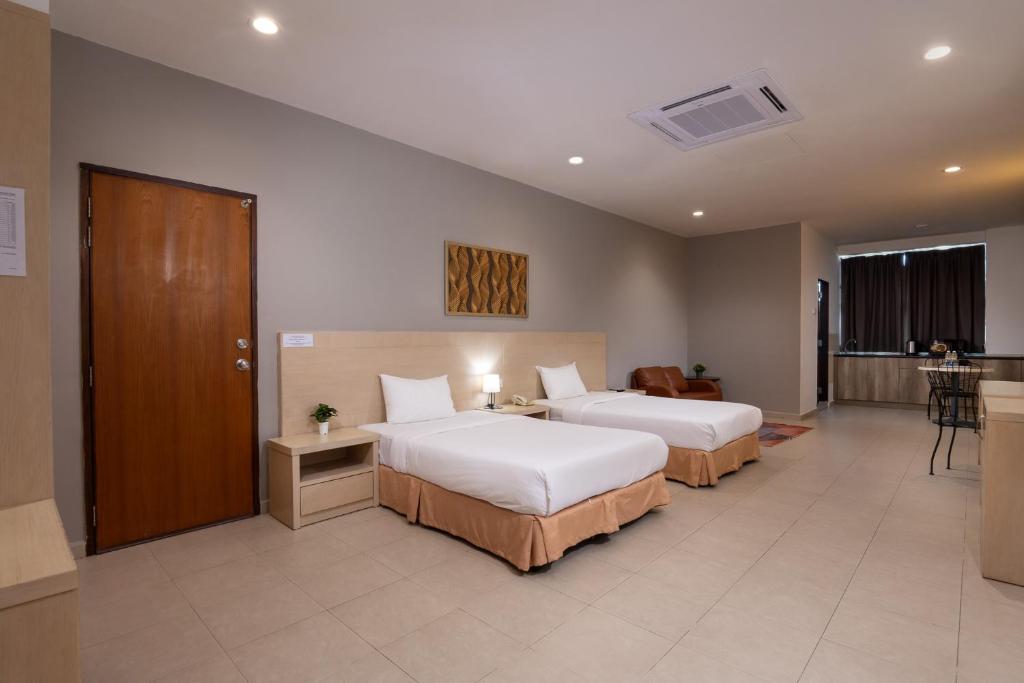 Golden View Serviced Apartments - Superior Twin Room With Kitchenette