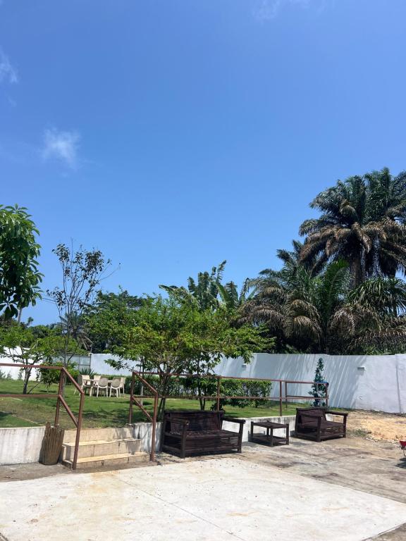 Naturlandskabet i nærheden af hotellet