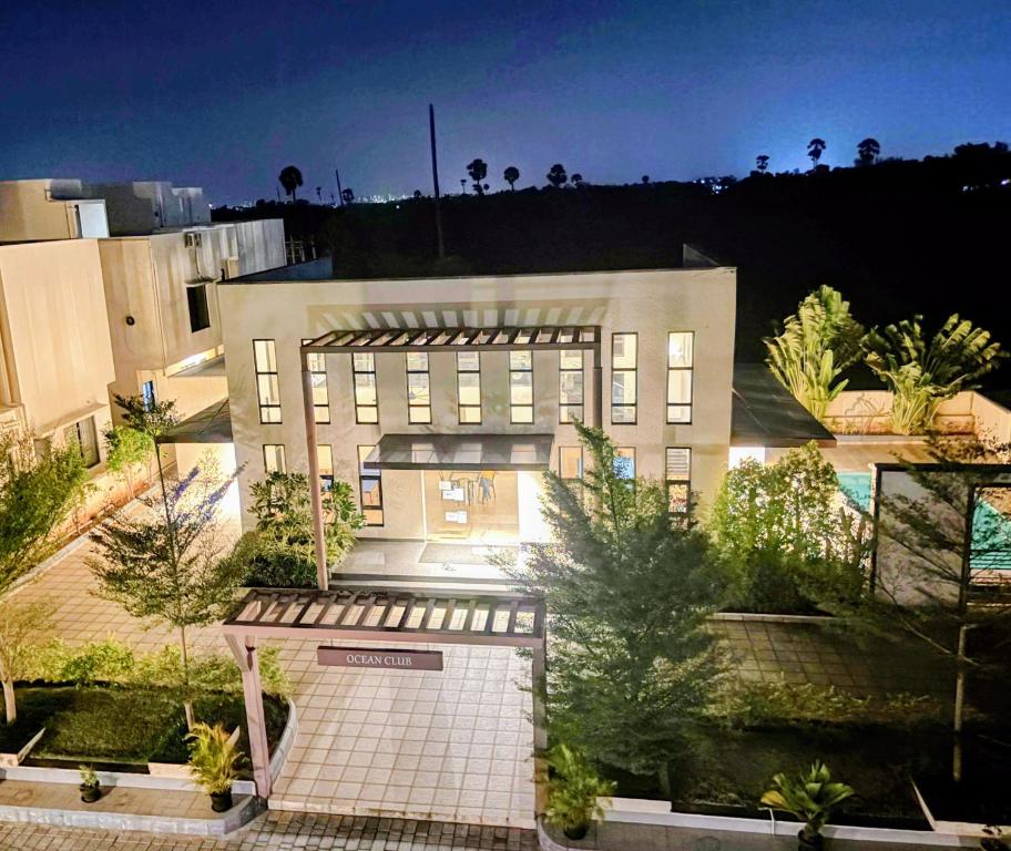 Bygningen som hotellet ligger i