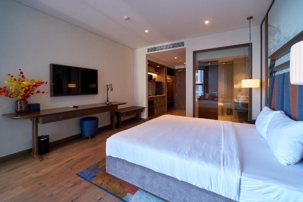 Phòng Deluxe Giường Đôi Nhìn Ra Biển