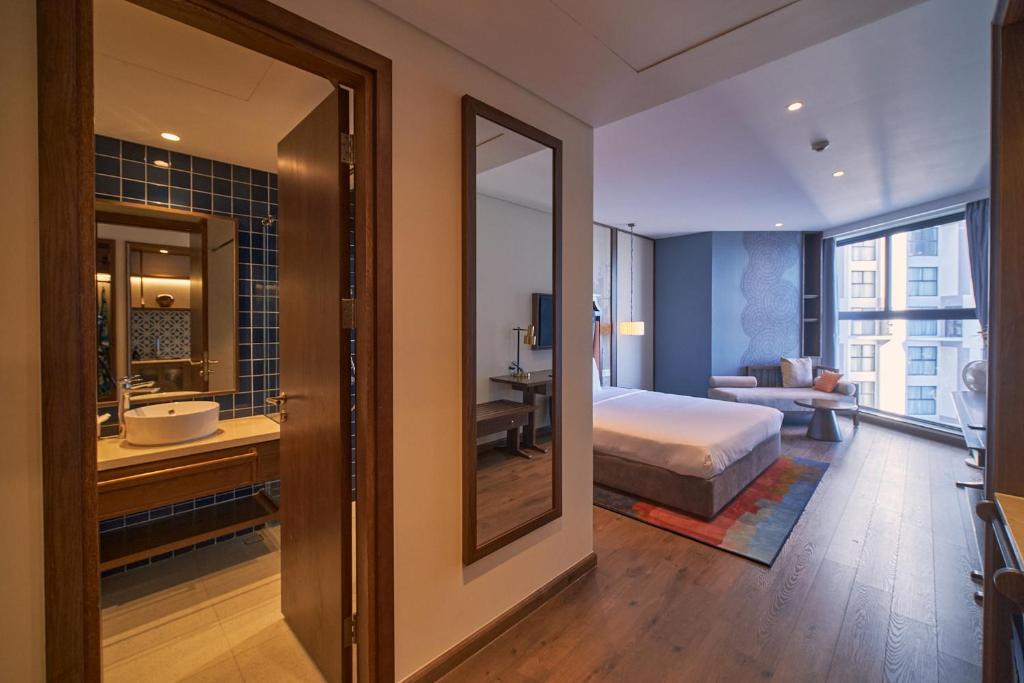 Phòng Deluxe Giường Đôi Nhìn Ra Biển