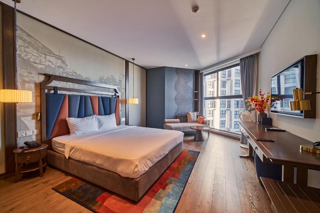 Phòng Deluxe Giường Đôi Nhìn Ra Biển