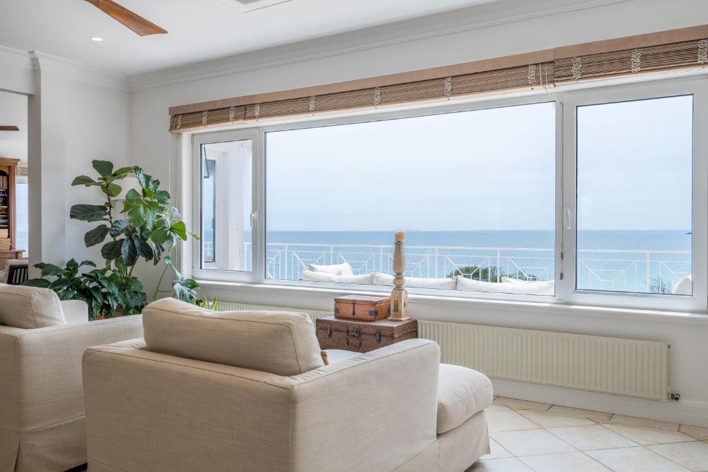 En generel havudsigt eller havudsigten taget fra feriehuset