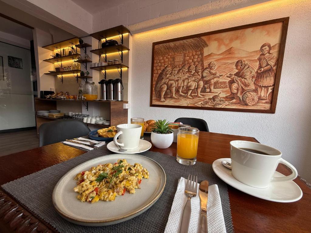 Mad på hotellet eller i nærheden