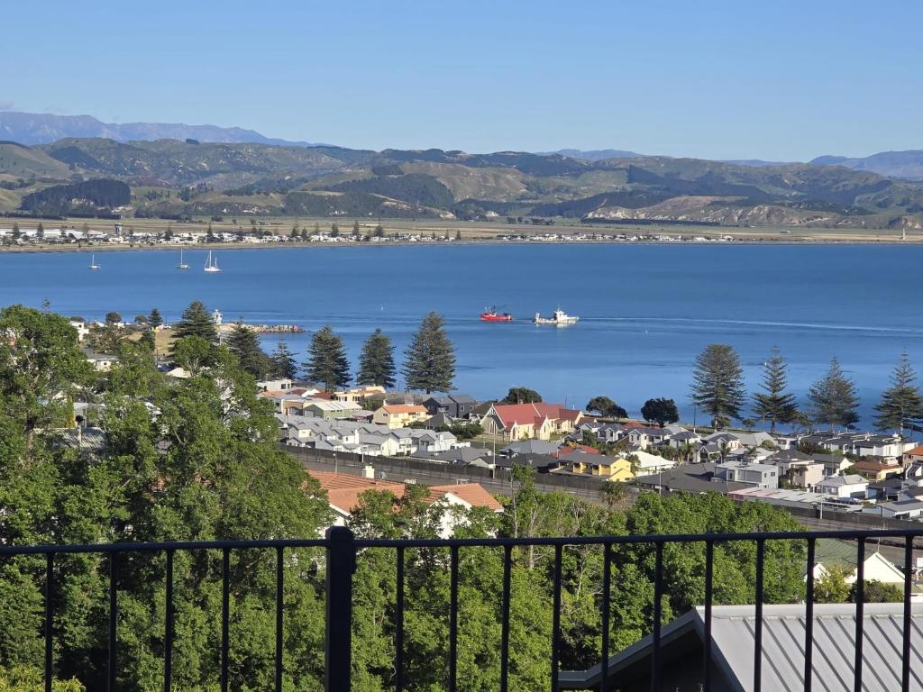 Naturlandskabet i nærheden af den private indkvartering