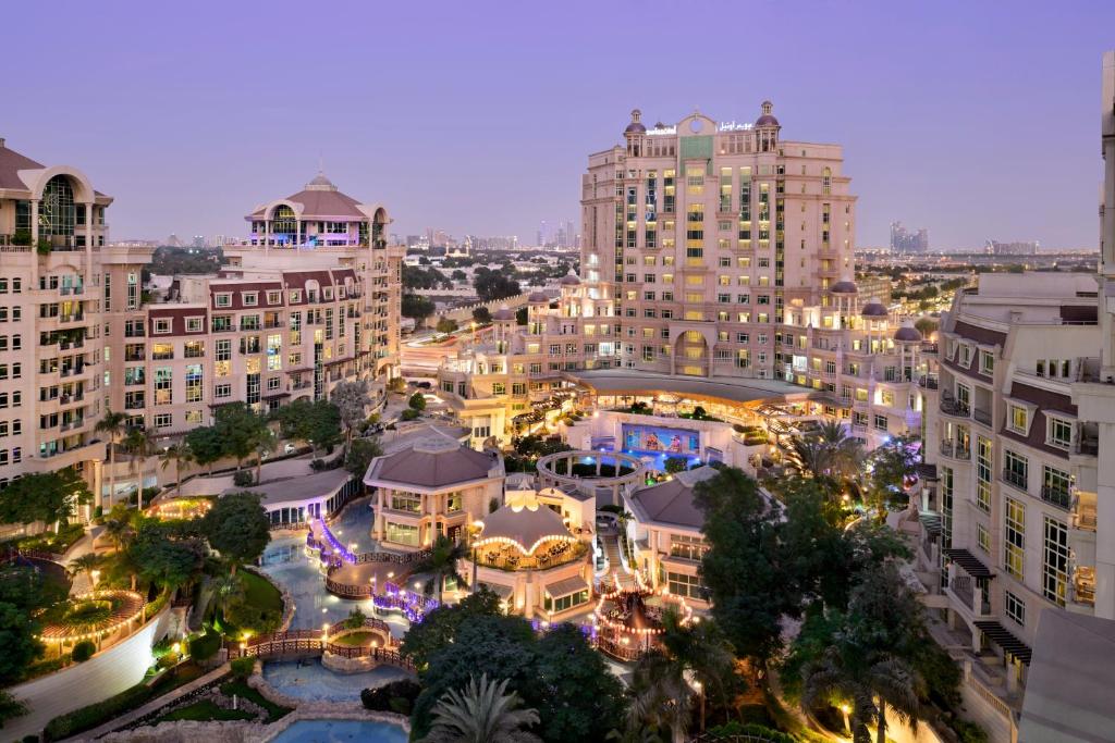 Γενική άποψη της πόλης Ντουμπάι ή θέα της πόλης από  αυτό το ξενοδοχείο