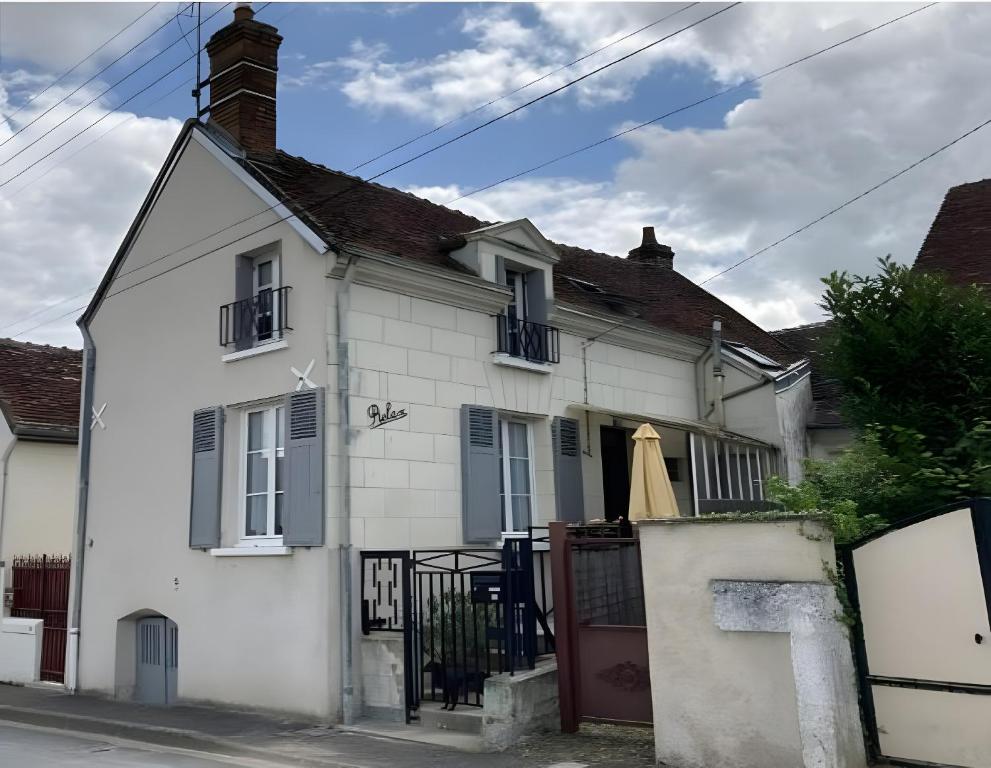 Bygningen som feriehuset ligger i