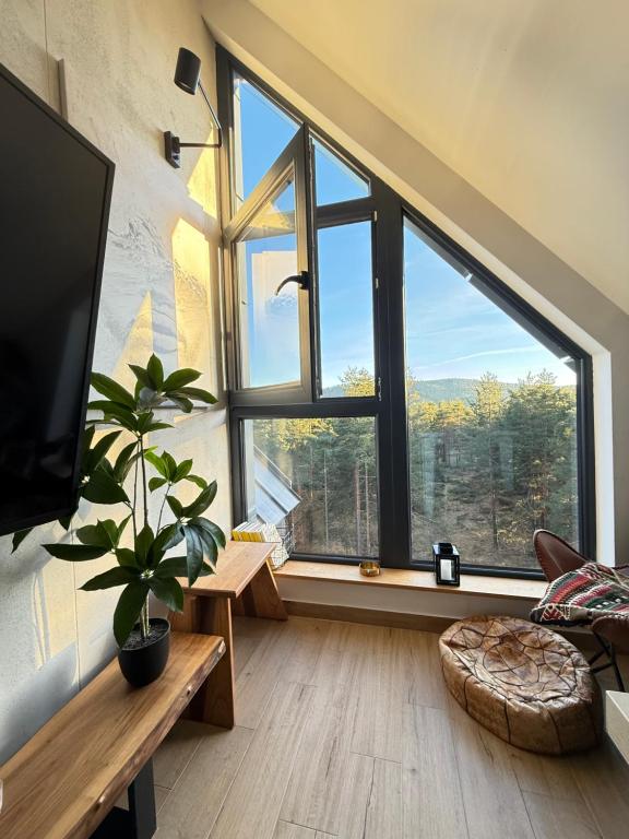 Et tv og/eller underholdning på Divčibarski kutak