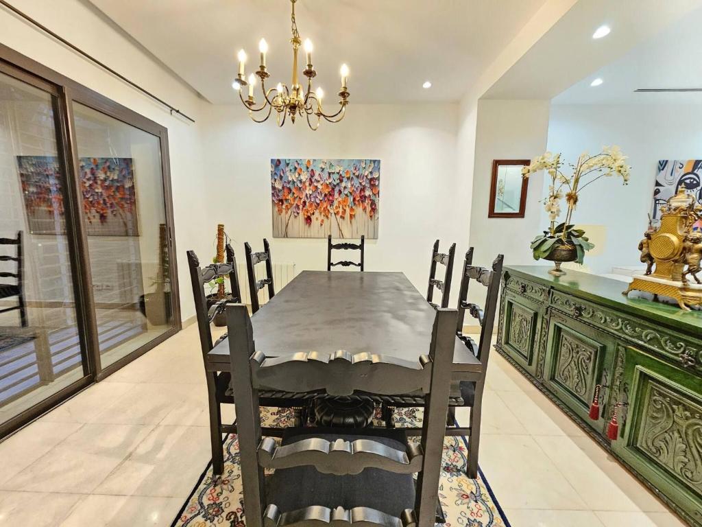 Χώρος καθιστικού στο Refined villa in the heart of La Marsa with garden