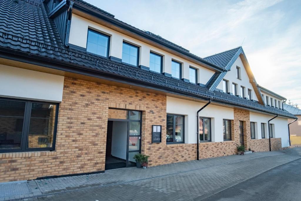 Bygningen som pensionatet ligger i