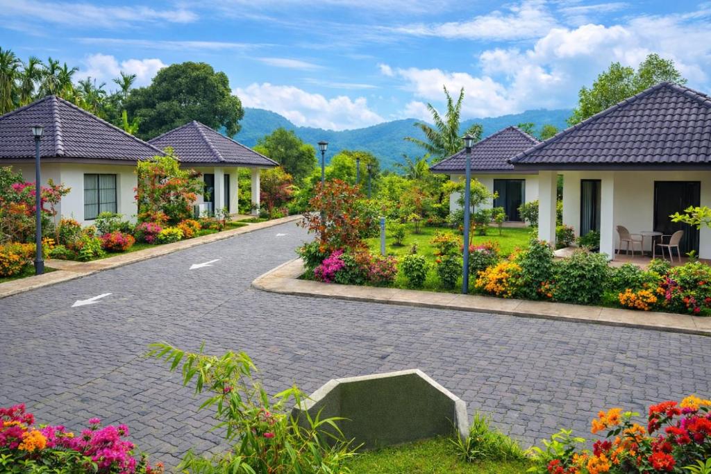 En have udenfor Sonemale Resort Chikmagalur