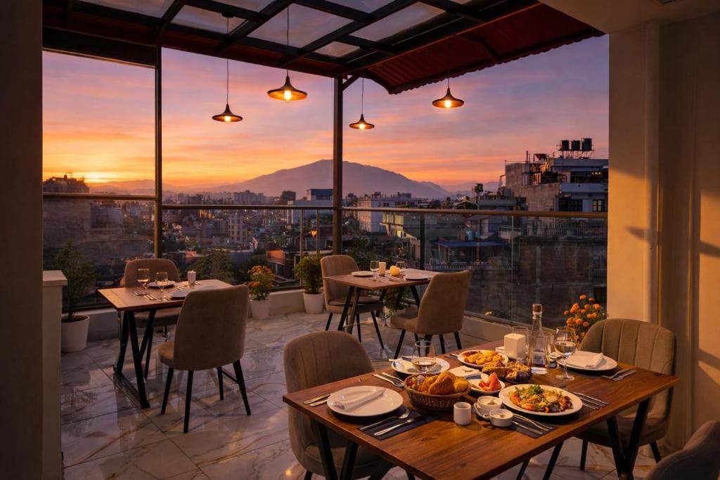 Jídlo v bed and breakfast nebo okolí