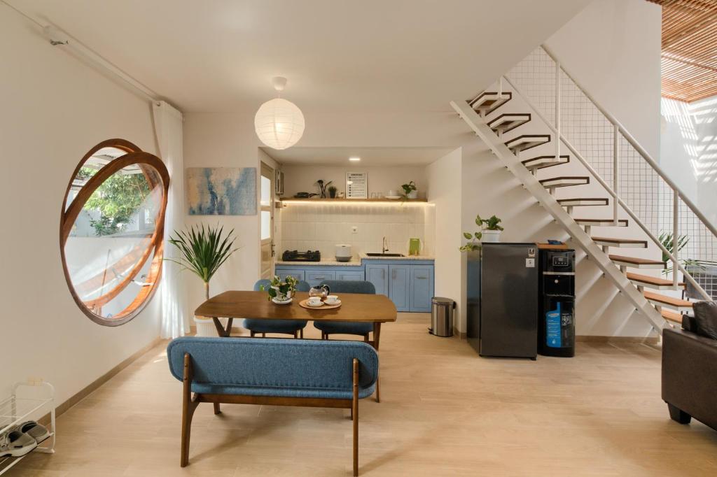 Kuchyň nebo kuchyňský kout v ubytování Kata House