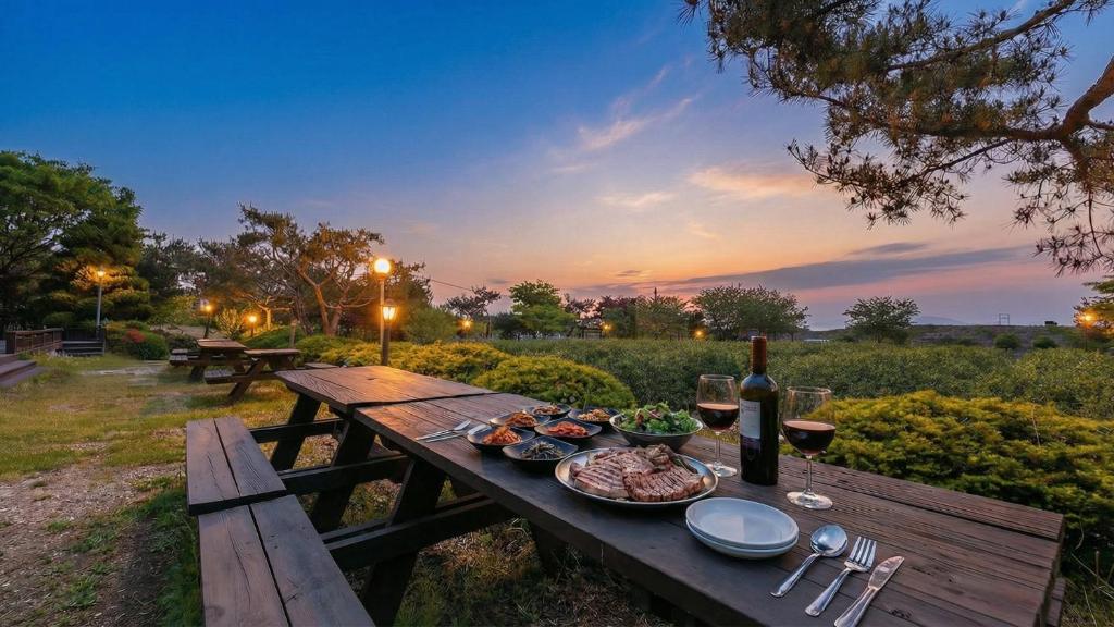 Příroda nedaleko prázdninového domu