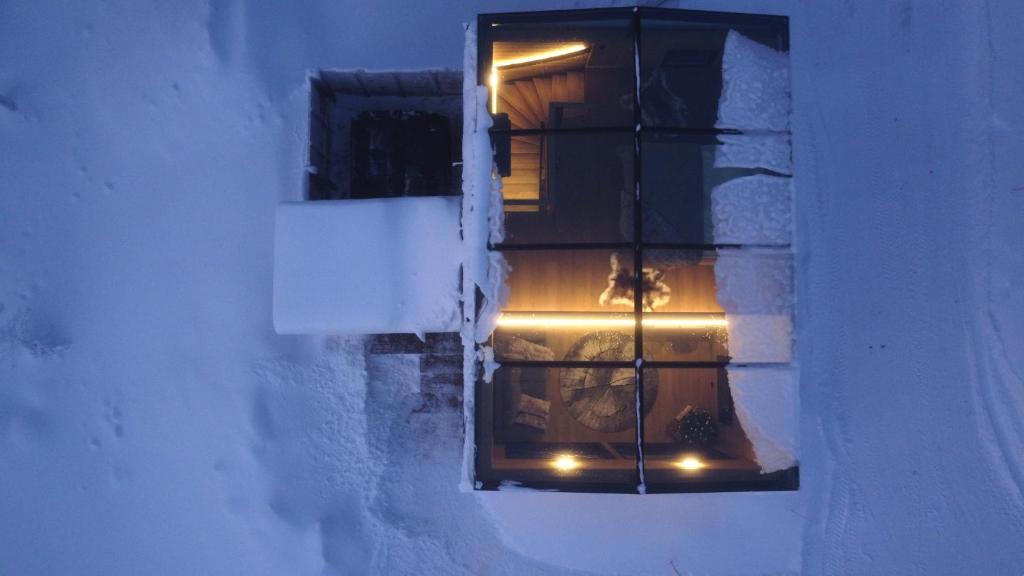 Levi Lapland Luxury Igloos A om vinteren