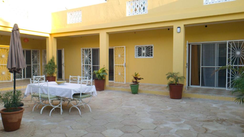 Sân trong/khu vực ngoài trời tại Le Terminus