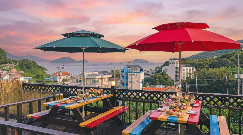 Naturlandskabet i nærheden af feriehuset