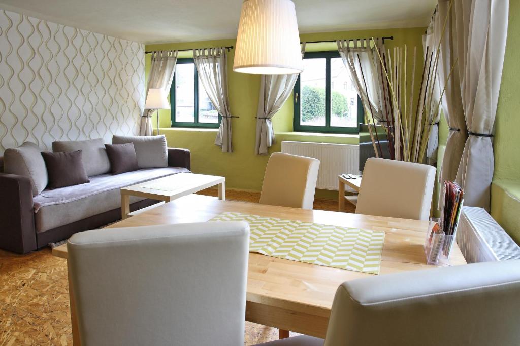 Posezení v ubytování Apartmány Milenium
