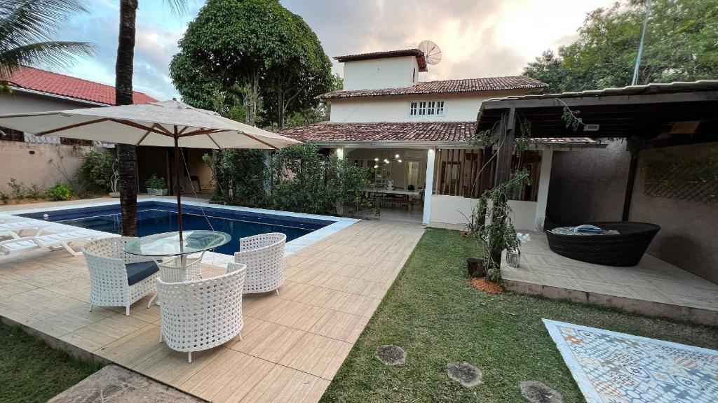 Hồ bơi trong/gần Casa Loboa individual perto do centro