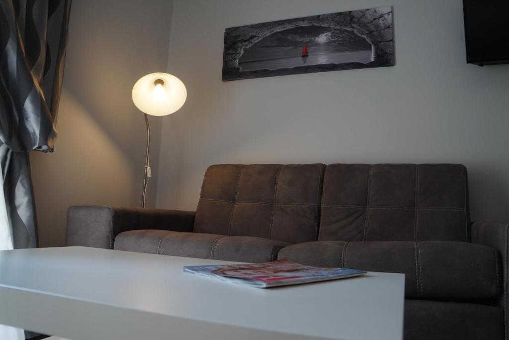 Posezení v ubytování B&B Peschici 4 Stagioni