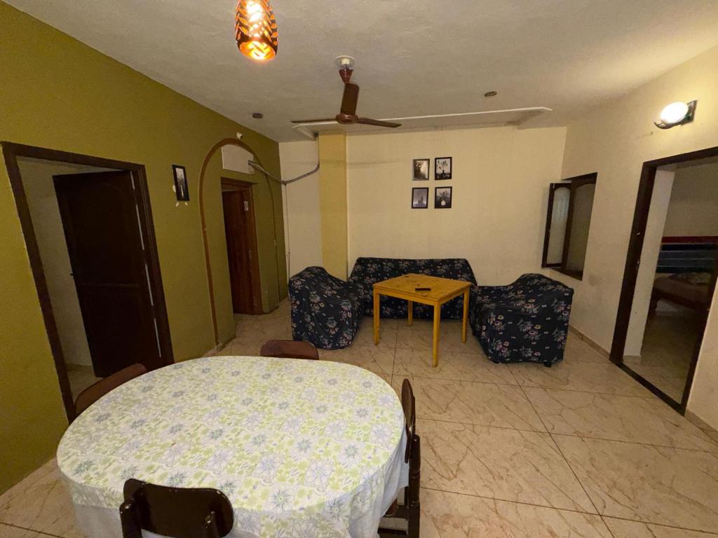 Et opholdsområde på White Town room and villa