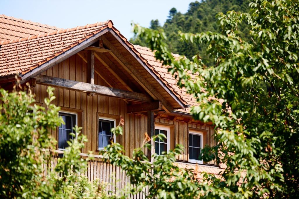 Bygningen som pensionatet ligger i