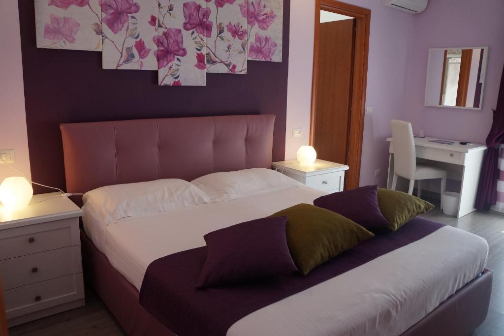 Postel nebo postele na pokoji v ubytování B&B Peschici 4 Stagioni