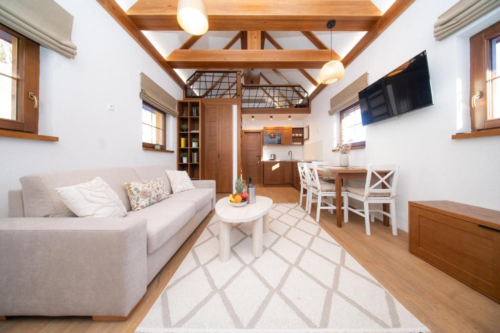 Et tv og/eller underholdning på Apartmány SKI Jezersko