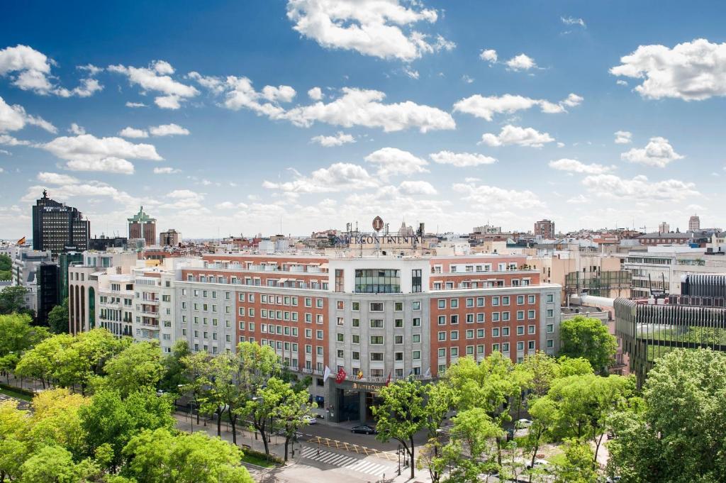 Vista general de Madrid o vistes de la ciutat des de l'hotel