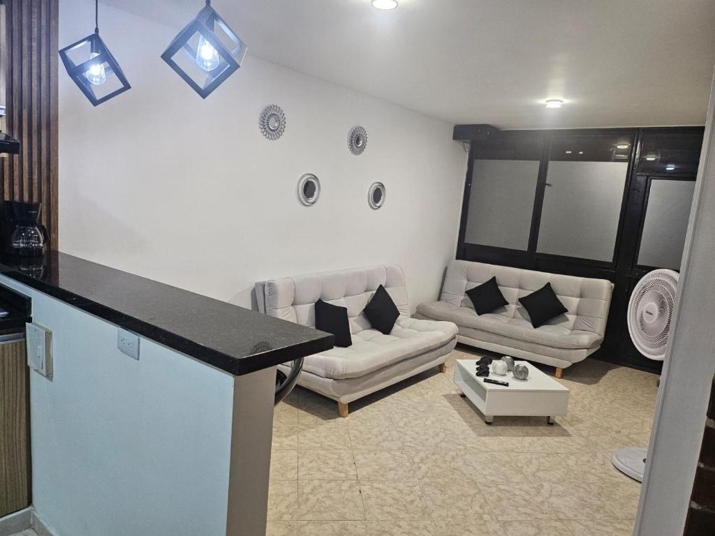 Posezení v ubytování Livingsleep