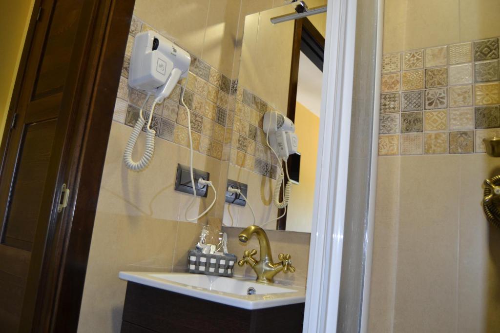 A bathroom at Hotel Rural Pescadores