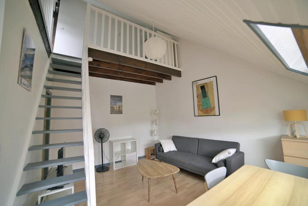 Prostor za sedenje u objektu APPARTEMENT DUPLEX HYPER CENTRE