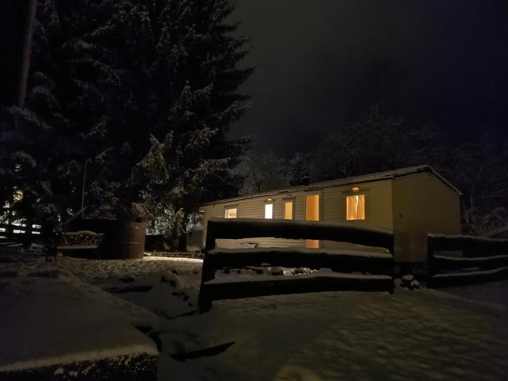 Το Mátrai Vándor Apartmanok τον χειμώνα