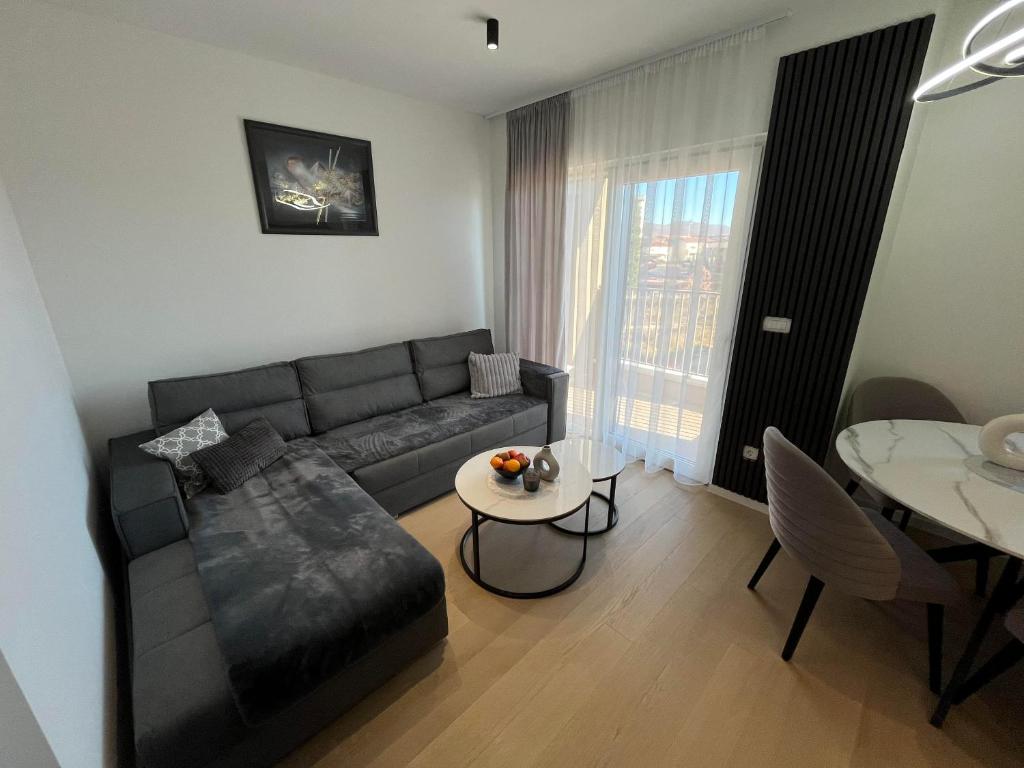 Χώρος καθιστικού στο Apartman Ivana