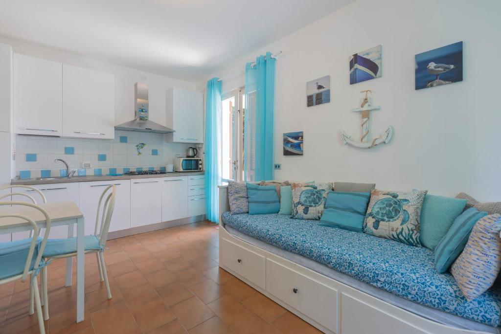 Køkken eller tekøkken på Casa Acquamarina by ElbaSummer