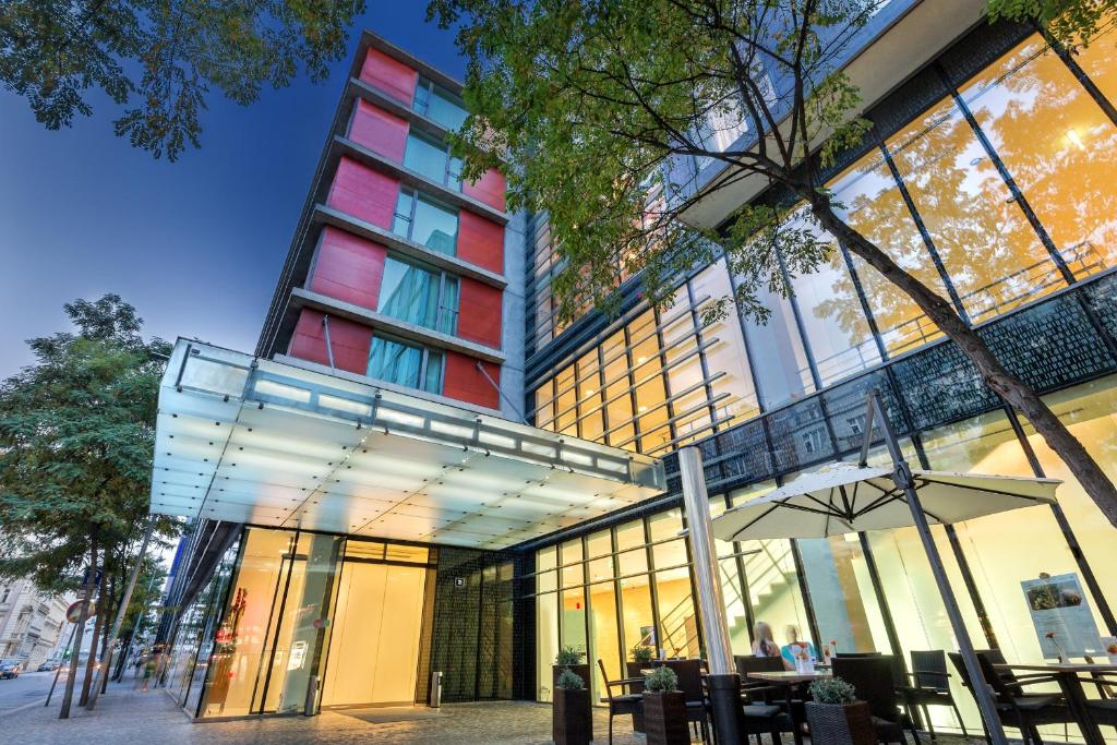 Bygningen som hotellet ligger i