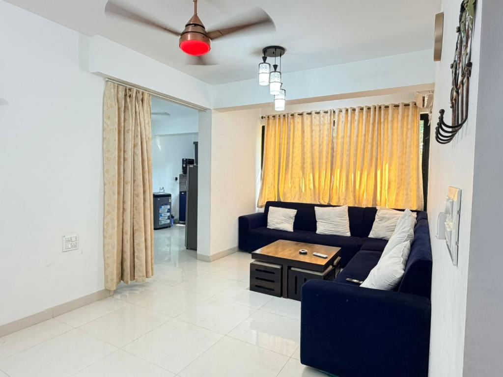 Een zitgedeelte bij Square Greens